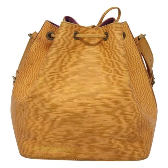 LOUIS VUITTON Epi Petit Noe Shoulder Bag Yellow - Picture 3 of 15